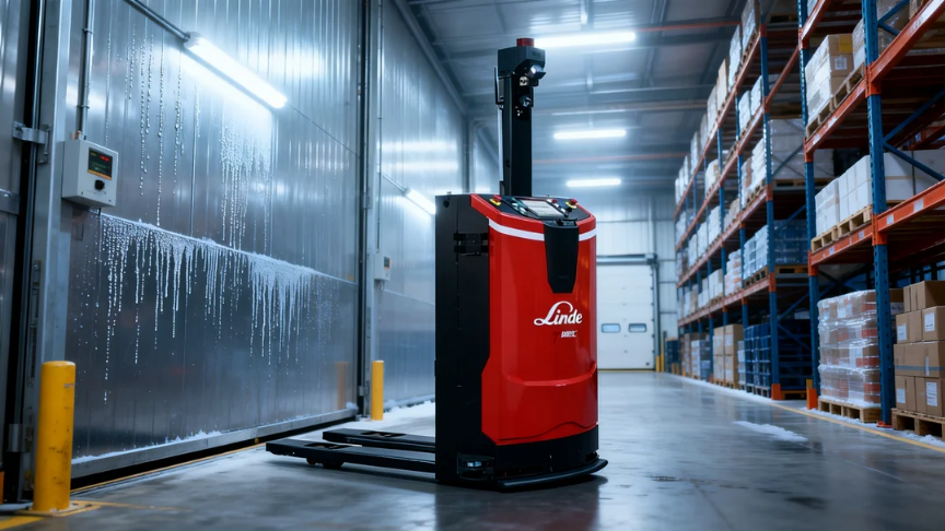 Rein elektrisch betriebene fahrerlose Transportfahrzeuge (AGV)