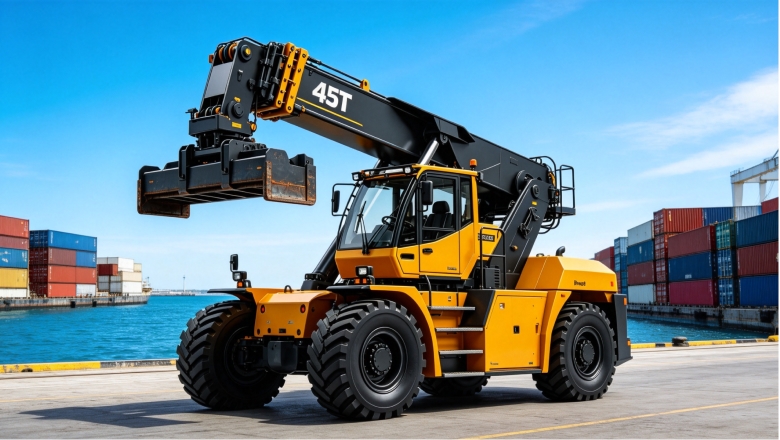 Container-Reach-Stacker