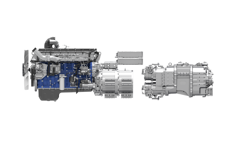 450 kW Reichweitenverlängerer für Muldenkipper