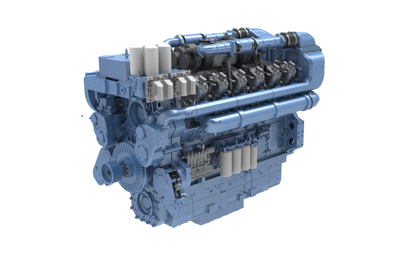 Motor 12M55 für Radlader