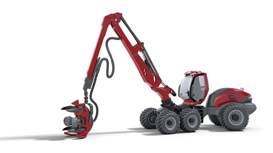 Hydrauliksysteme für Radharvester