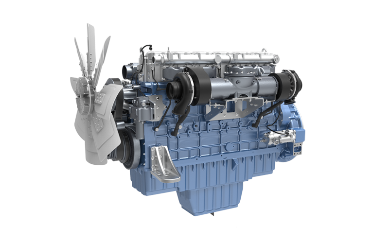 Motor 6M33 für Starrrahmen-Muldenkipper