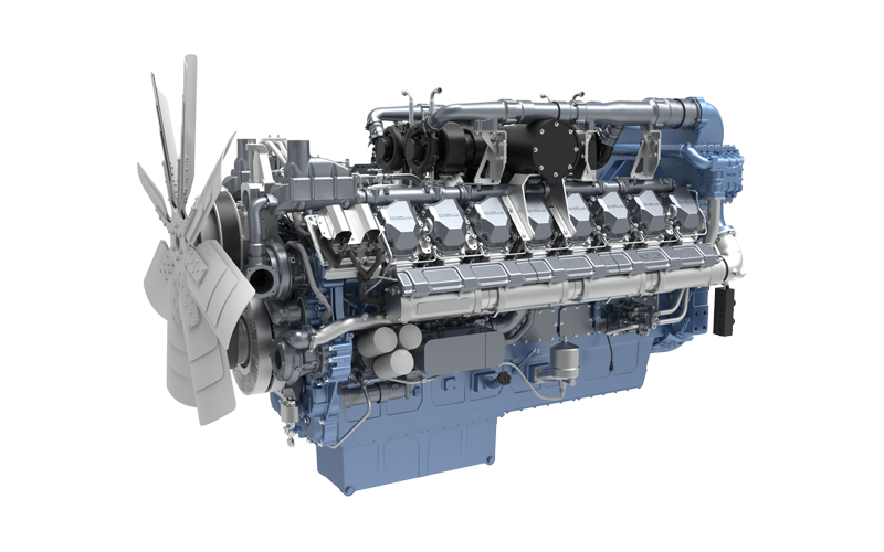 Motor 16M33 für Starrrahmen-Muldenkipper