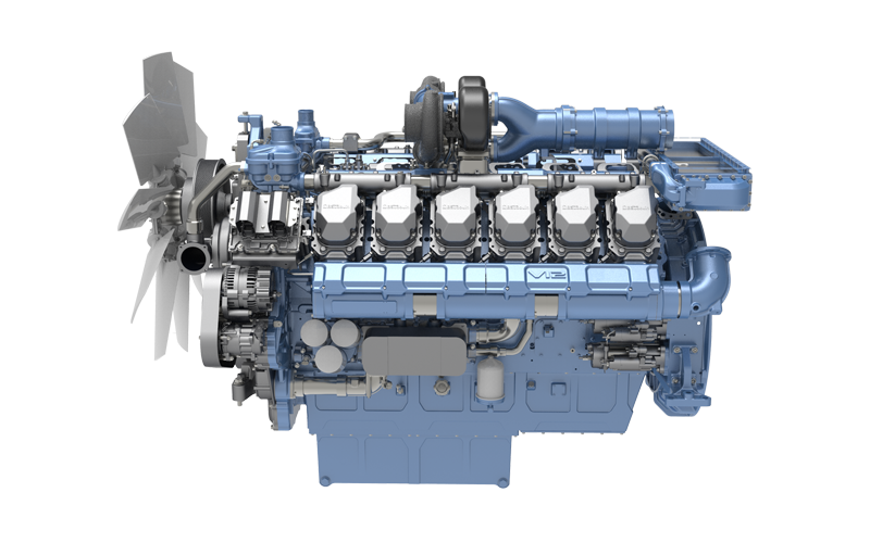 Motor 12M33 für Schienenfahrzeuge