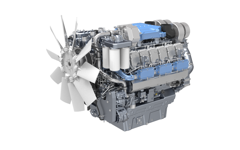 Motor 12M25 für Schienenfahrzeuge