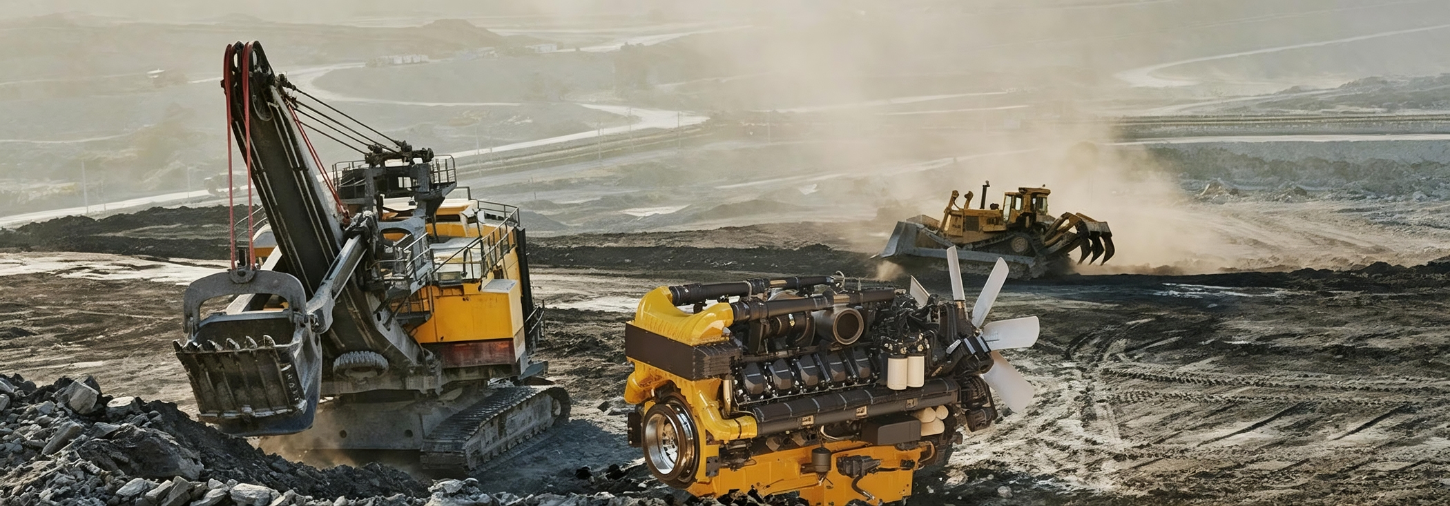 Antriebstechnologie für Baumaschinen