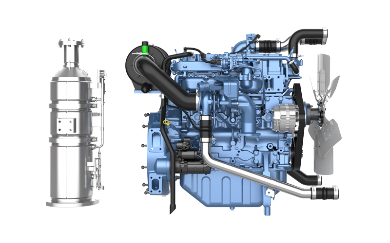 Stromerzeugungsmotor der Serie 4M12