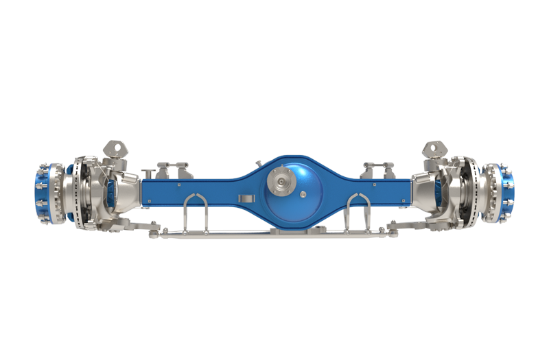 Leichtbauachse für All-Terrain-Krane