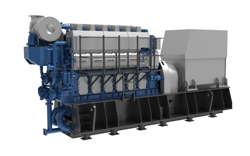 Standard-Generatoraggregat für Landanwendungen 2000 kVA–2750 kVA